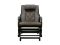 Massage chair glider EGO BRAVO EG2005 Chocolate with pendulum rocking mechanism