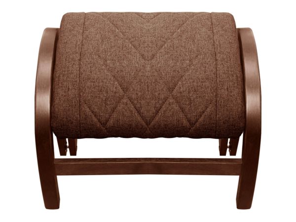 Massage rocking chair with pouffe EGO TWIST Plus EG2004 TCFP Chocolate (TONY8)