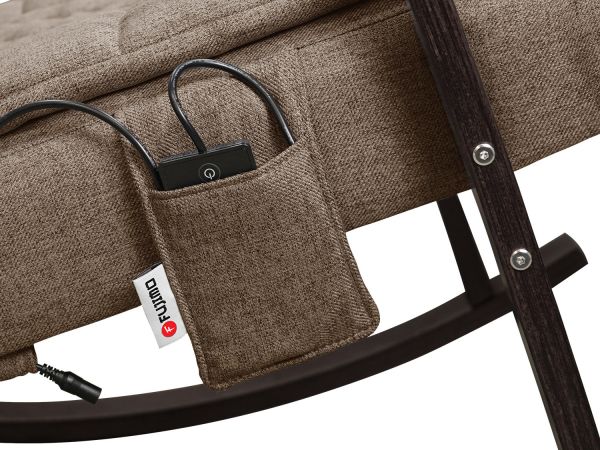 Massage rocking chair FUJIMO SOHO RELAX F2000 Chocolate (TONY8)